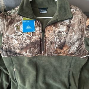 1/4 Zip Camouflage Columbia